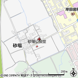 岡山県岡山市東区砂場205周辺の地図