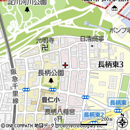 笠松金属豊仁本社ビル周辺の地図
