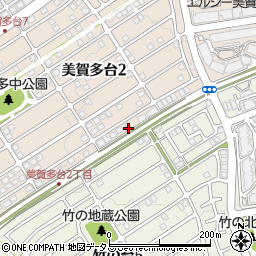 兵庫県神戸市西区美賀多台2丁目12周辺の地図