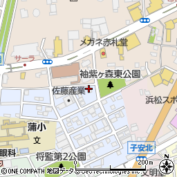 株式会社電器堂　浜松東営業所周辺の地図