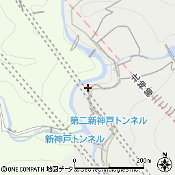 兵庫県神戸市中央区葺合町山郡1-157周辺の地図