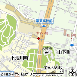 静岡県浜松市中央区下池川町33周辺の地図