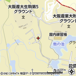 大阪府大東市龍間1879周辺の地図