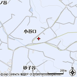 京都府木津川市梅谷小谷口周辺の地図