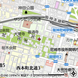 常楽寺周辺の地図