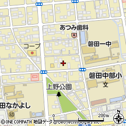 静岡県磐田市国府台23周辺の地図