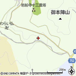 京都府木津川市加茂町岩船（三大）周辺の地図