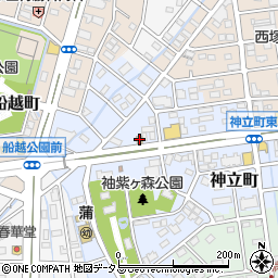 らあめん花月嵐浜松柳通り店周辺の地図