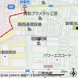 福島帯鋼株式会社周辺の地図