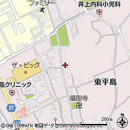 岡山県岡山市東区東平島980周辺の地図