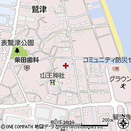 静岡県湖西市鷲津1852周辺の地図