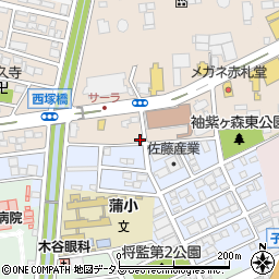 静岡県浜松市中央区西塚町302周辺の地図