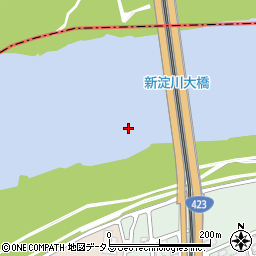 本庄水管橋周辺の地図