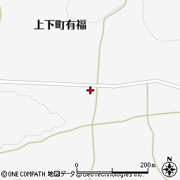 広島県府中市上下町有福418周辺の地図
