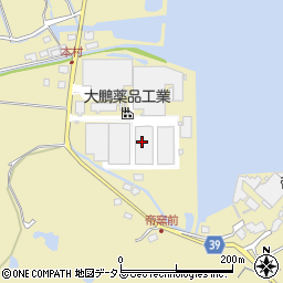 岡山大鵬薬品株式会社周辺の地図