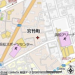 〒435-0043 静岡県浜松市中央区宮竹町の地図
