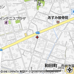 静岡県浜松市中央区和田町462周辺の地図