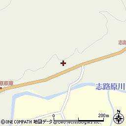 広島県山県郡北広島町志路原310周辺の地図