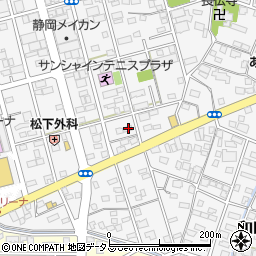静岡県浜松市中央区和田町506周辺の地図