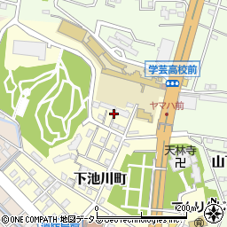 静岡県浜松市中央区下池川町31周辺の地図