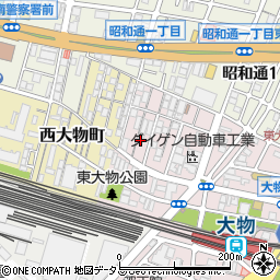 兵庫県尼崎市東大物町2丁目4-6周辺の地図