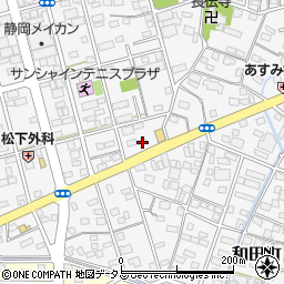 静岡県浜松市中央区和田町499周辺の地図