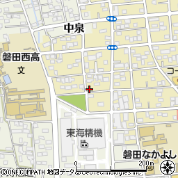 静岡県磐田市国府台110-11周辺の地図