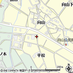 愛知県豊橋市船渡町向山199周辺の地図
