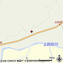 広島県山県郡北広島町志路原307周辺の地図