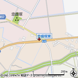 ファミリーマート津市忠盛塚前店周辺の地図
