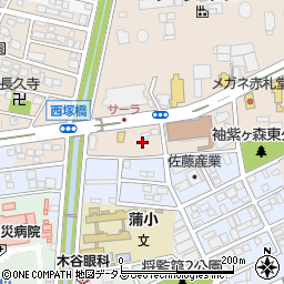 静岡県浜松市中央区西塚町303周辺の地図