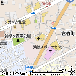 静岡県浜松市中央区宮竹町759周辺の地図