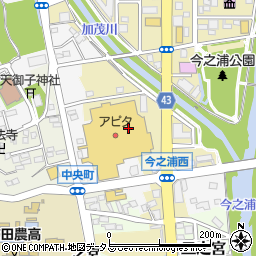 サーティワンアイスクリーム アピタ磐田店周辺の地図