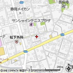 静岡県浜松市中央区和田町510周辺の地図