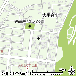 〒432-8068 静岡県浜松市中央区大平台の地図