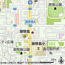 エスリードレジデンス大阪ウエストコート周辺の地図