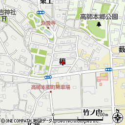 愛知県豊橋市高師本郷町榎周辺の地図