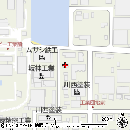 長井鋳造所周辺の地図