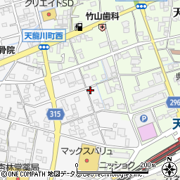静岡県浜松市中央区和田町158周辺の地図