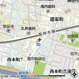 兵庫県尼崎市玄番南之町2周辺の地図