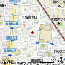 都島高倉ガーデンハウス管理室周辺の地図