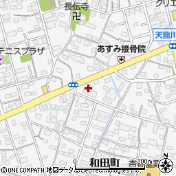 静岡県浜松市中央区和田町465周辺の地図