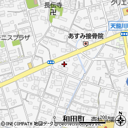 静岡県浜松市中央区和田町468周辺の地図