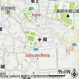 愛知県豊橋市高師本郷町榎38周辺の地図