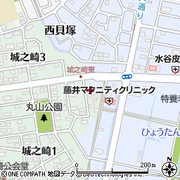 大竹城之崎歯科医院周辺の地図