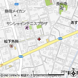 静岡県浜松市中央区和田町505周辺の地図