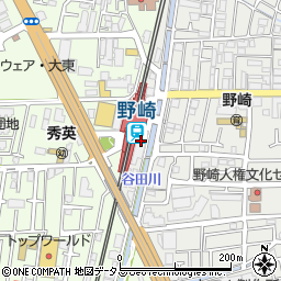キコーナ　野崎店周辺の地図