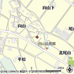 愛知県豊橋市船渡町向山245周辺の地図