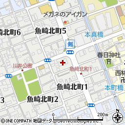 セレッソコート神戸魚崎北町周辺の地図