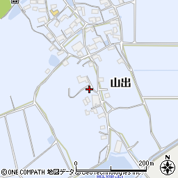 三重県伊賀市山出1002周辺の地図